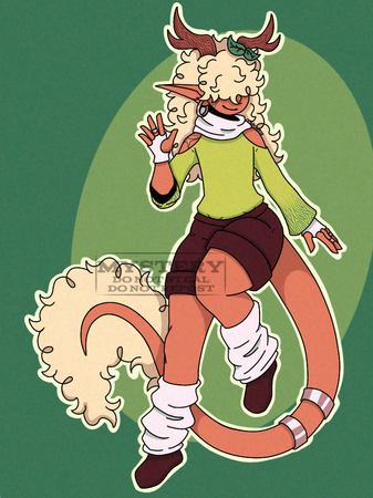 Full body, Simple shading, 1-2 color background