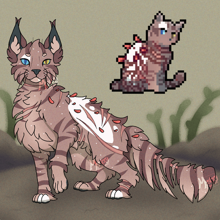 Full body, Simple shading, Scene