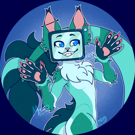 Partial body, Full shading, 1-2 color background